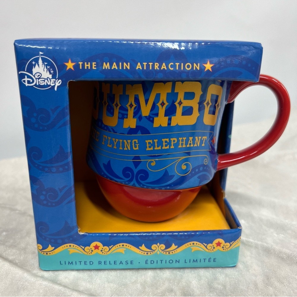 Disney Dumbo Mug Limited release Minnie Mouse The Main Attraction cup